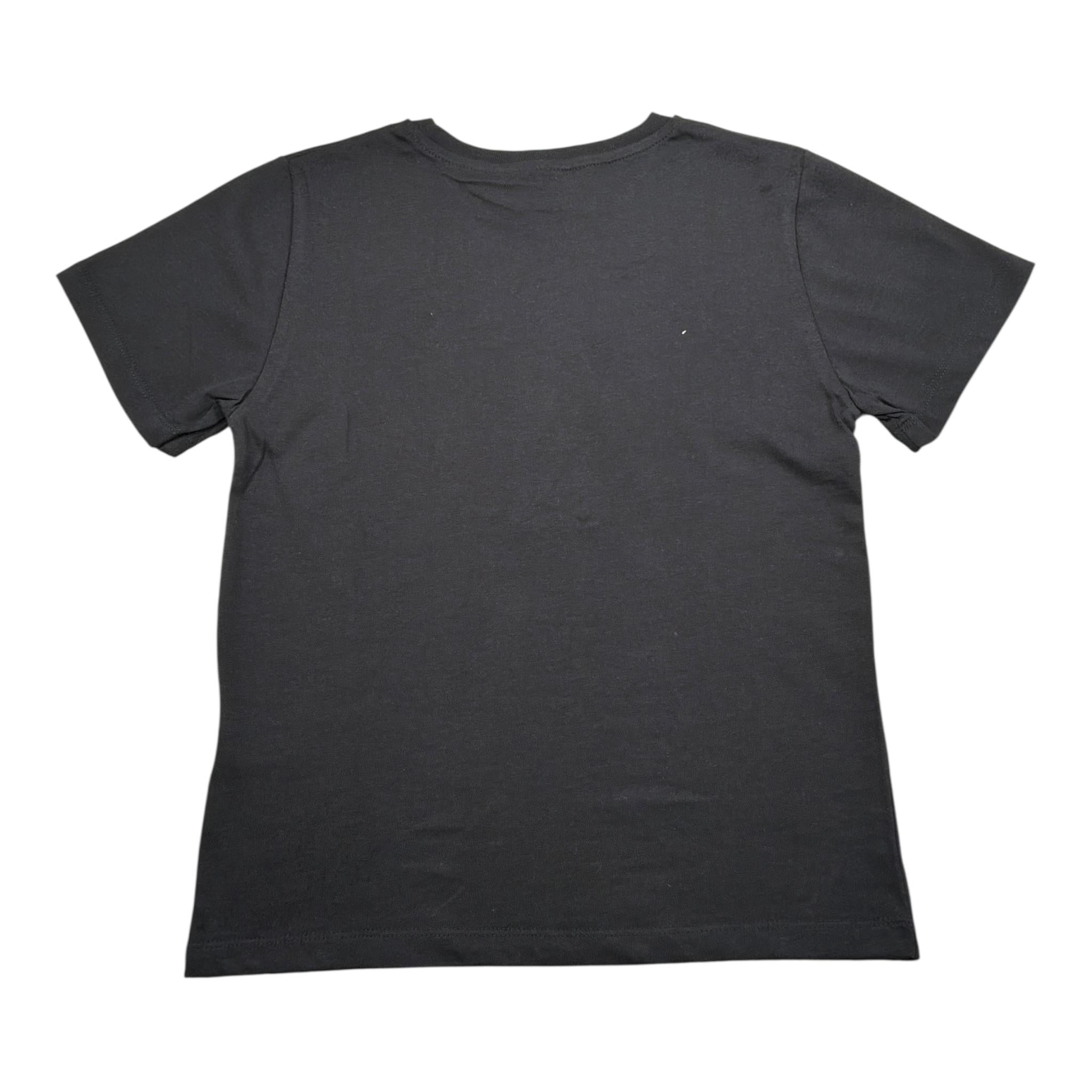 Comme Des Fuckdown T-Shirt tinta unita con Stampa Nero per Bambina TSCD9302J NERO COMME DES FUCKDOWN 
