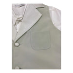 Barcellino Completo 2 Pezzi Body-Pagliaccetto per Neonato 120711 BIANCO/GRIGIO BARCELLINO 