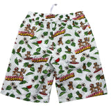 Moschino Costume Tinta Unita con Stampe In Contrasto per Bambino HLU01M BIANCO MOSCHINO 