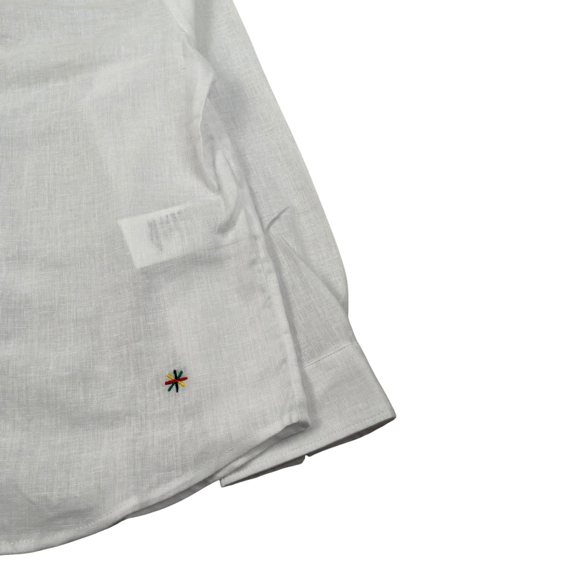 Manuel Ritz Camicia Manica Lunga Tinta Unita per Bambino MR2580 BIANCO MANUEL RITZ 