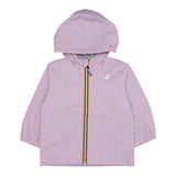 K-Way Giubbino Tinta Unita con Zip E Cappuccio per Bambina K2148NW LILLA K-WAY 