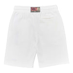 Saint Barth Bermuda Tinta Unita con Elastico In Vita per Neonato RANL001N BIANCO SAINT BARTH 