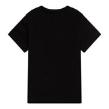 Diesel T-Shirt Girocollo tinta unita con Stampa Nero per Bambino J02033X NERO DIESEL 