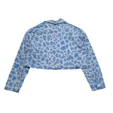 Dixie Camicia Tinta Unita con Stampa per Bambina JB30134G74 AZZURRO DIXIE 