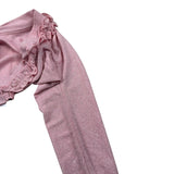 Monnalisa Coprispalle Tinta Unita con Rouches per Neonata 175800N ROSA MONNALISA 