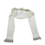 Monnalisa Coprispalle Tinta Unita con Tulle per Bambina 715800A1 PANNA MONNALISA 