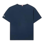 Saint Barth T-Shirt Girocollo Tinta Unita con Stampa per Bambino EDD0001 BLU SAINT BARTH 