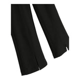 John Richmond Leggins Tinta Unita con Elastico Logato Nero per Neonata