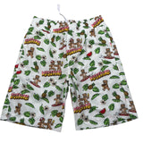 Moschino Costume Tinta Unita con Stampe In Contrasto per Bambino HLU01M BIANCO MOSCHINO 