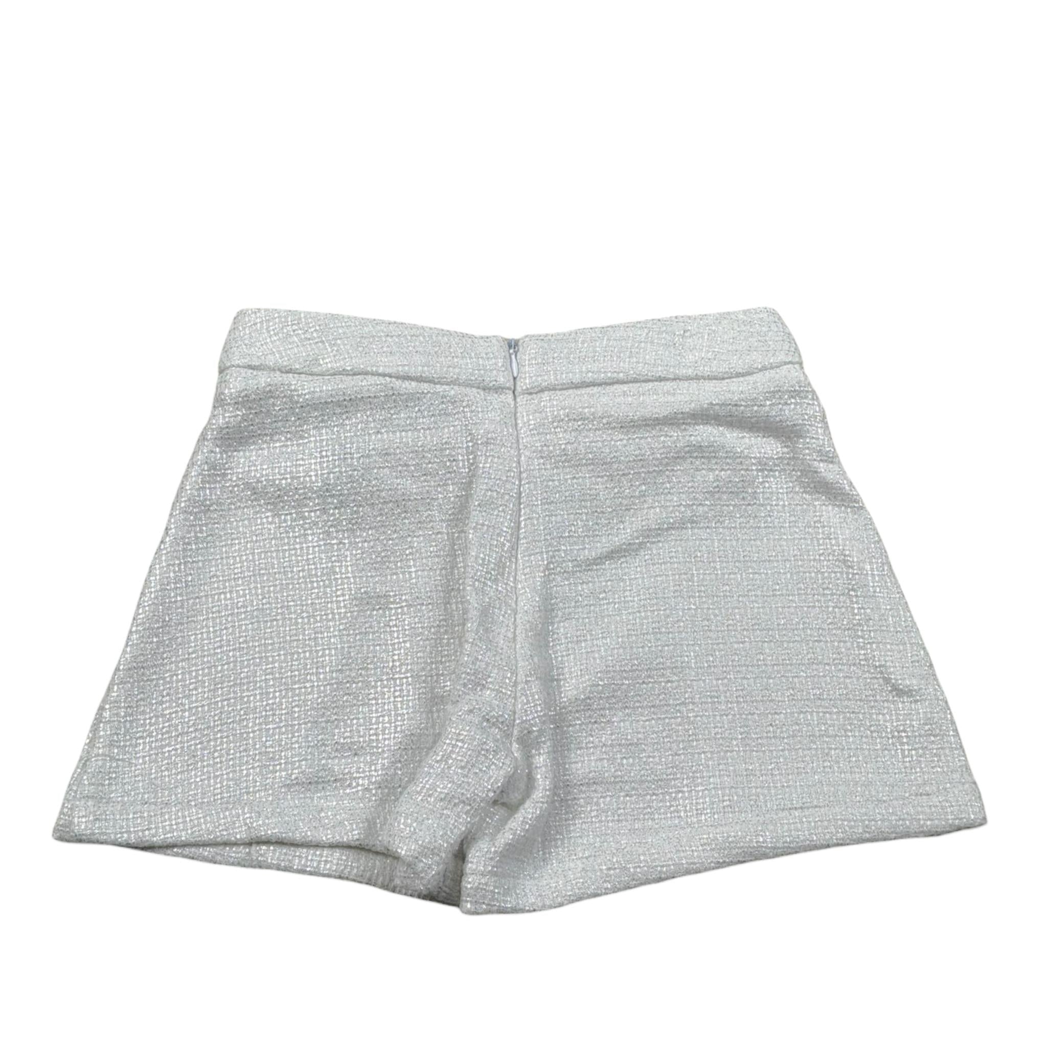 Fun & Fun Short Tinta Unita con Girovita Regolabile per Bambina FNCBSO01032 ARGENTO FUN & FUN 