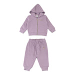 TRUSSARDI completo 2pz felpa-pantalone Lilla per Bambina TIA24089CF LILLA TRUSSARDI 