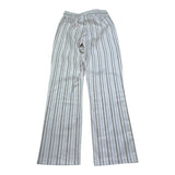Mai'S Kids Pantalone Tinta Unita con Fantasia A Righe per Bambino 2504 BIANCO MAI'S KIDS 