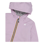 K-Way Giubbino Tinta Unita con Zip E Cappuccio per Bambina K2148NW LILLA K-WAY 