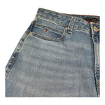 Tommy Hilfiger Bermuda In Denim Tinta Unita per Bambino KB0KB09039 AZZURRO TOMMY HILFIGER 