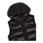 BLAUER giubbino modello smanicato tinta unita con zip e cappuccio Nero per Bambino 23WBLKX02241 NERO BLAUER 