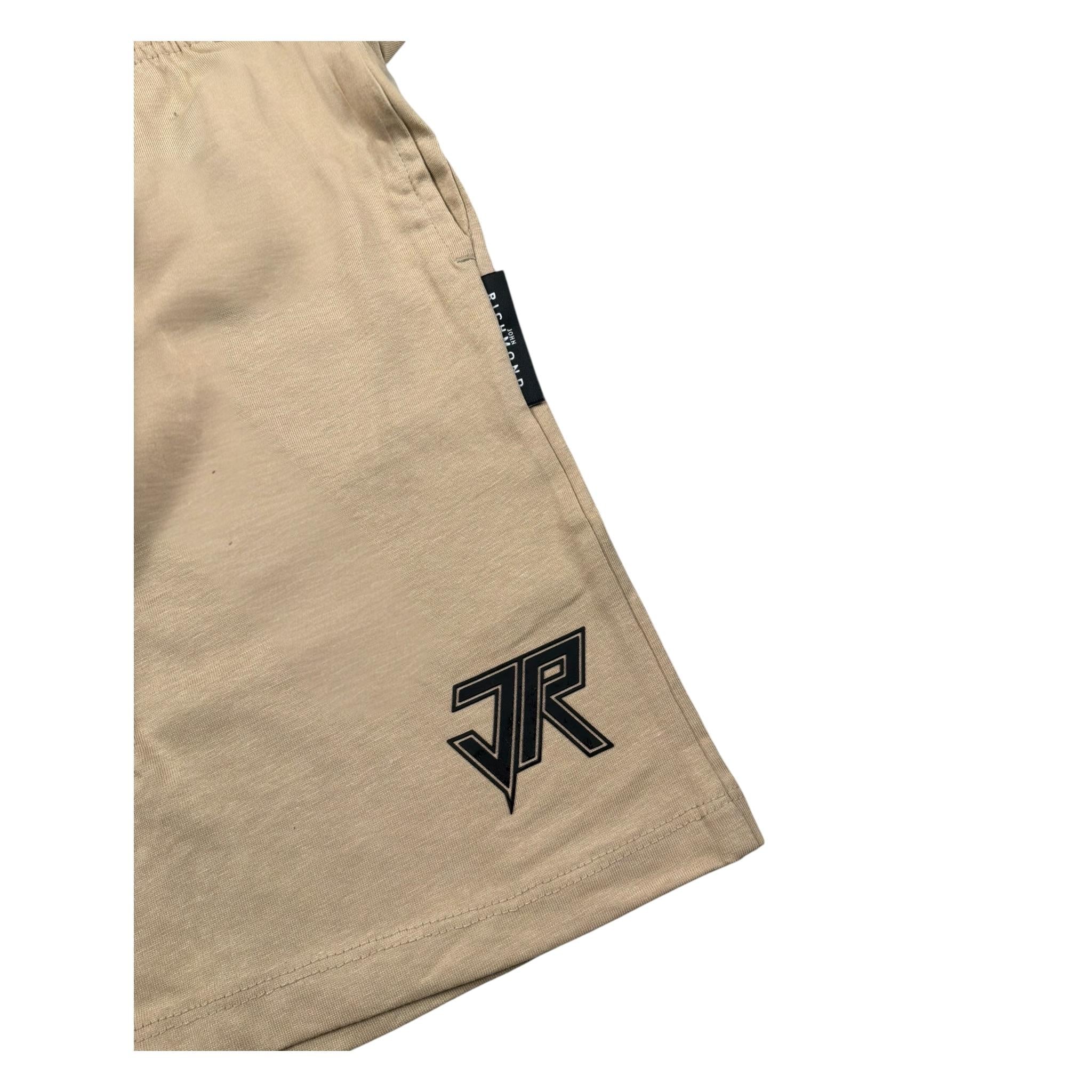 John Richmond Completo 2 Pezzi T-Shirt-Bermuda tinta unita Beige per Bambino RBP25134CJXXX BEIGE JOHN RICHMOND 