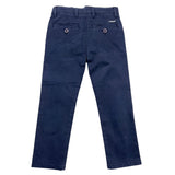 Guess Pantalone Tinta Unita Con Girovita Regolabile Blu Per Neonato