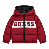 GUESS giubbino tinta unita con zip e cappuccio Rosso per Neonato N4YL10WGB60 ROSSO GUESS 