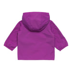 K-Way Giubbino Tinta Unita con Zip E Cappuccio per Neonata K4136IWX VIOLA K-WAY 