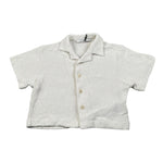 I'Am Brian Camicia Mezza Manica Tinta Unita per Bambino CA3312J PANNA I'AM BRIAN 