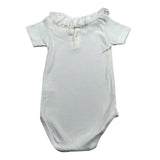 Calamaro Body Mezza Manica Tinta Unita per Neonata BDM BIANCO CALAMARO 