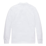 RALPH LAUREN polo manica lunga tinta unita con logo Bianco per Bambino 321703634013 BIANCO RALPH LAUREN 