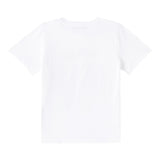 Balmain T-Shirt Girocollo Tinta Unita con Stampa per Bambino BW8541J BIANCO BALMAIN 