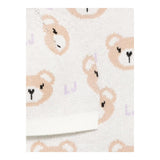 LIU JO set cappello sciarpa tinta unita con orsi Panna per Neonata HF4053 PANNA LIU JO 