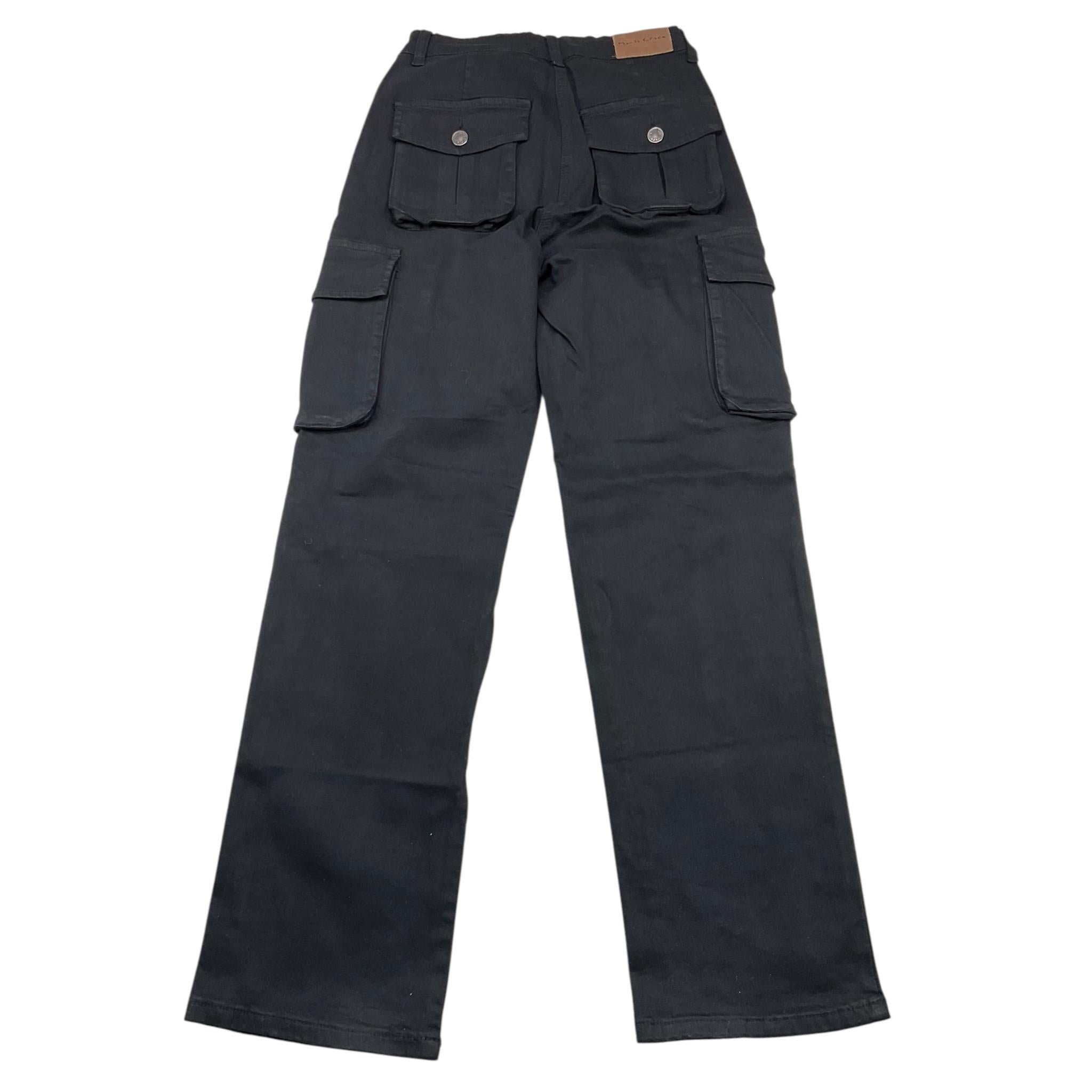 MANILA GRACE pantalone tinta unita modello cargo Nero per Bambina MFJF24P189XX NERO MANILA GRACE 