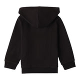 SARABANDA felpa tinta unita con zip e cappuccio Nero per Bambino 0A137 NERO SARABANDA 