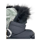 YES ZEE giubbino tinta unita con zip e cappuccio Nero per Bambina J0166 NERO YES ZEE 