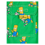 Saint Barth Costume Tinta Unita con Stampa Bart per Bambino BARTSOCCER VERDE SAINT BARTH 