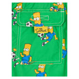 Saint Barth Costume Tinta Unita con Stampa Bart per Bambino BARTSOCCER VERDE SAINT BARTH 