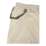 Antony Morato Pantalone Tinta Unita con Elastico In Vita per Bambino MKTR00240 BIANCO ANTONY MORATO 