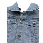 John Richmond Giubbino In Denim Tinta Unita per Neonata RIP260209GB AZZURRO JOHN RICHMOND 