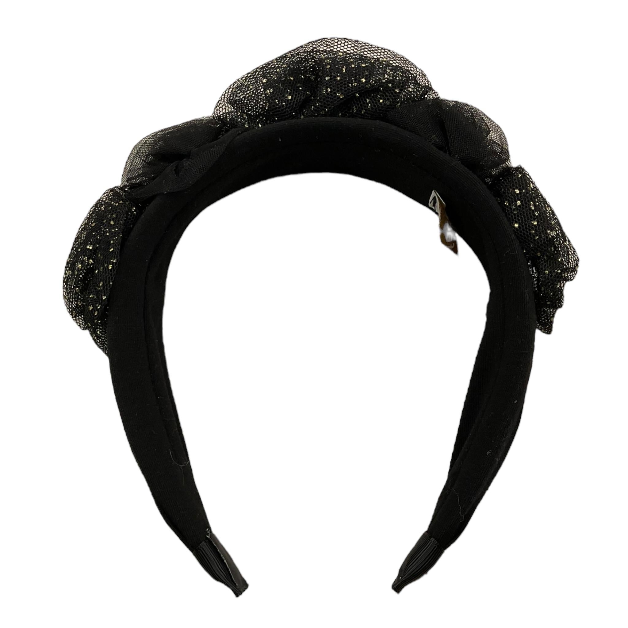 ANGEL'S FACE cerchietto tinta unita con tulle Nero per Bambina ROSIE NERO ANGEL'S FACE 