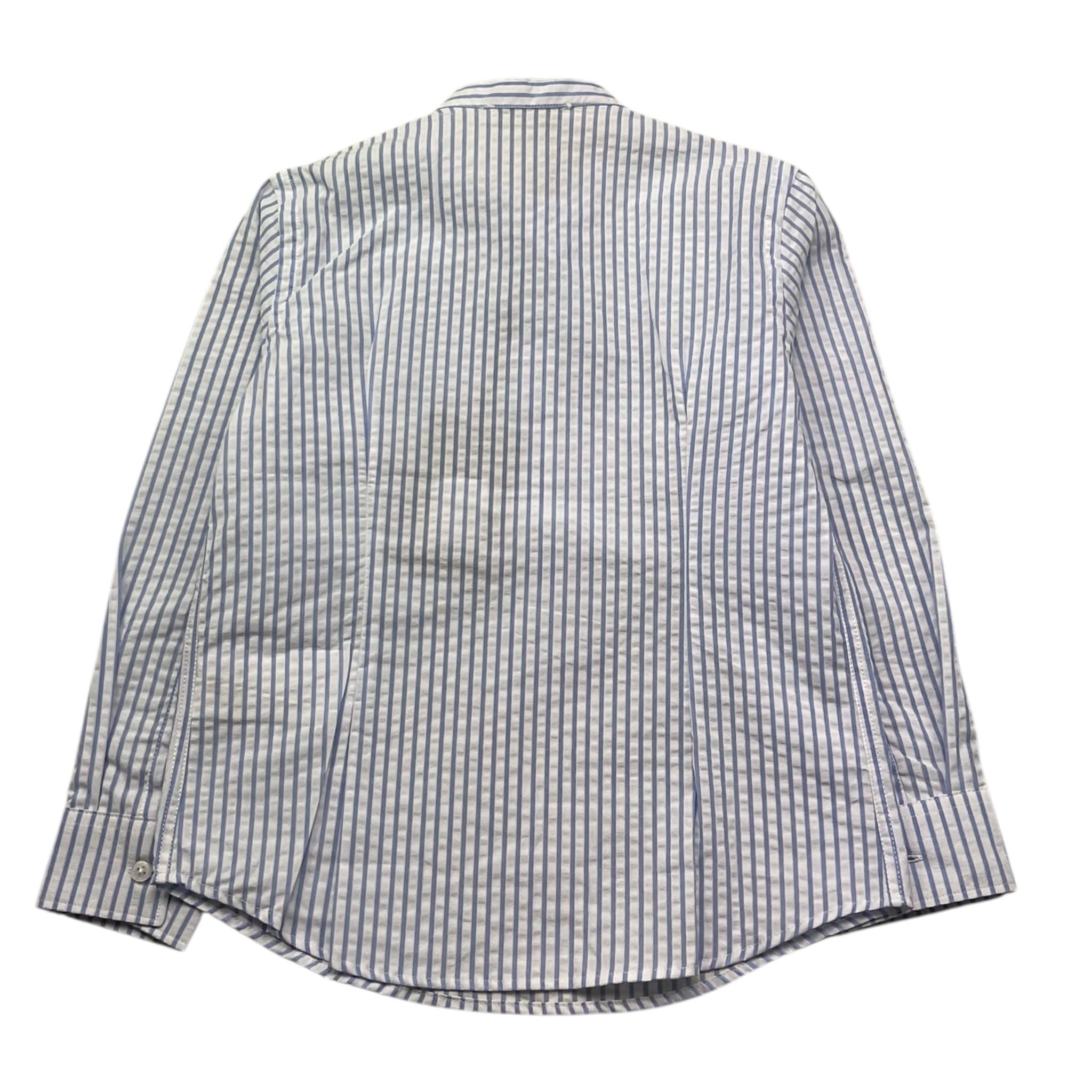 Paolo Pecora Camicia Manica Lunga Fantasia A Righe per Bambino PP4045X BIANCO/AZZURRO PAOLO PECORA 