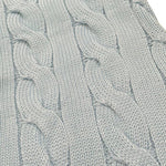 Le Coconne Coperta Tinta Unita con Ricami per Neonato LCN2584 AZZURRO LE COCONNE 