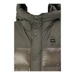 BLAUER giubbino tinta unita cn cappuccio Verde per Bambino 24WBLC08503 VERDE BLAUER 