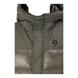 BLAUER giubbino tinta unita cn cappuccio Verde per Bambino 24WBLC08503 VERDE BLAUER 
