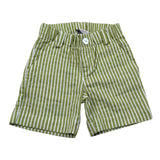 J.O. Milano Bermuda Fantasia A Righe con Elastico In Vita Verde per Neonato 574M1X VERDE J.O. MILANO 