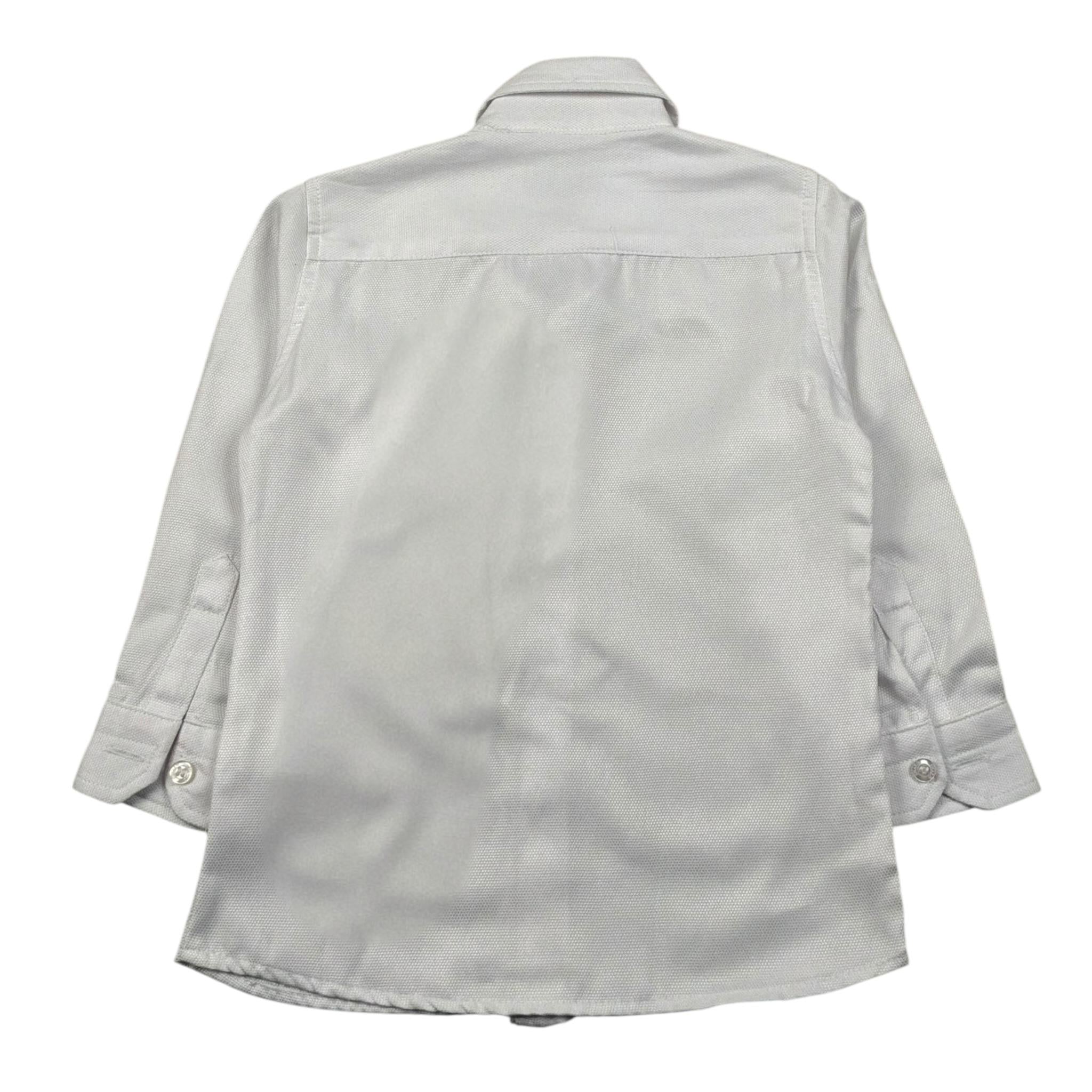 Shako' Camicia Manica Lunga Tinta Unita per Neonato CAMSH BIANCO SHAKO' 