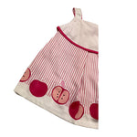 Mayoral Abito Giromanica Fantasia A Righe Bicolore per Neonata 1864 BIANCO/FUXIA MAYORAL 