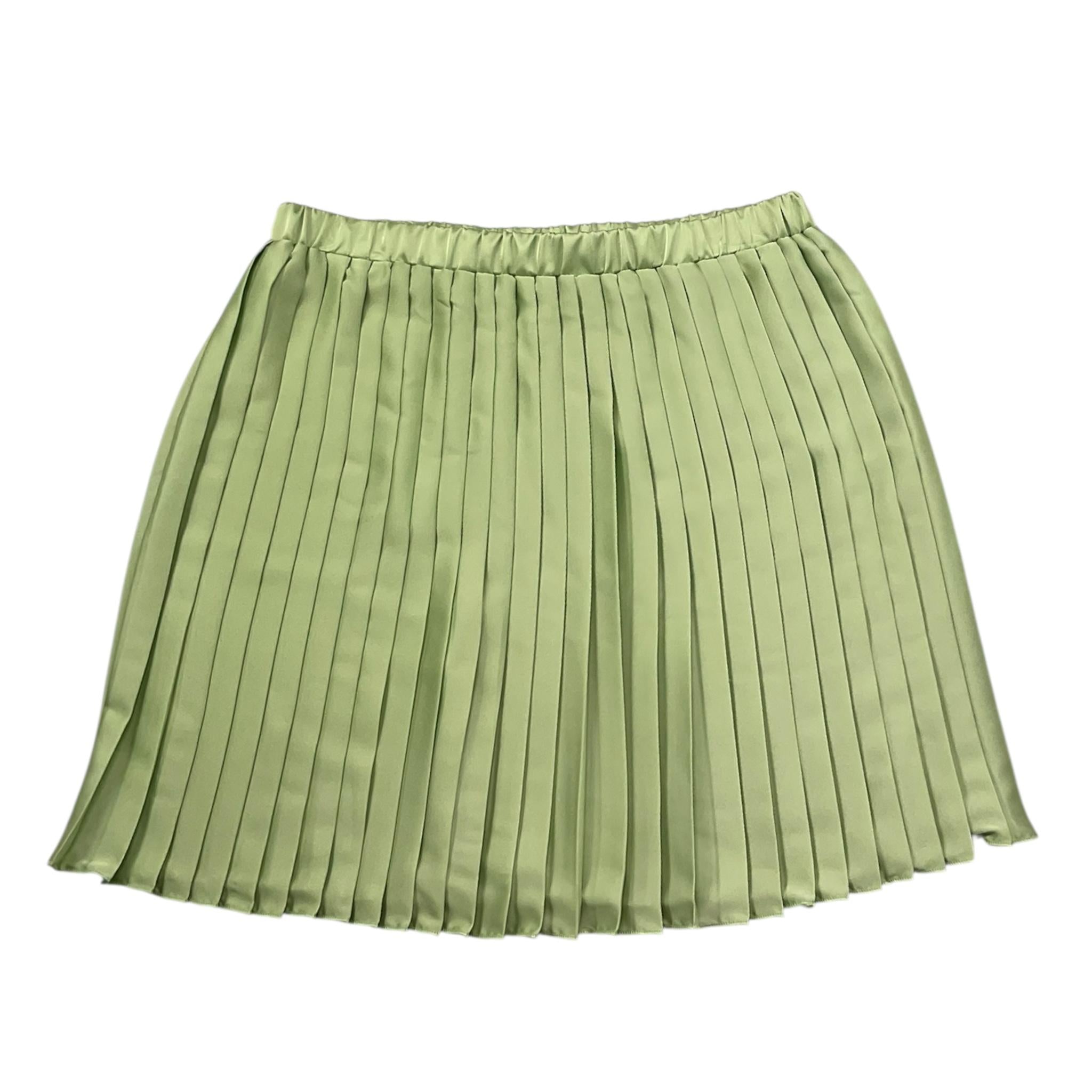 Vicolo Gonna Tinta Unita con Elastico In Vita per Bambina 3145G00064 VERDE VICOLO 