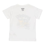 I Do T-Shirt Girocollo Tinta Unita con Stampa per Neonato 4B459N BIANCO I DO 