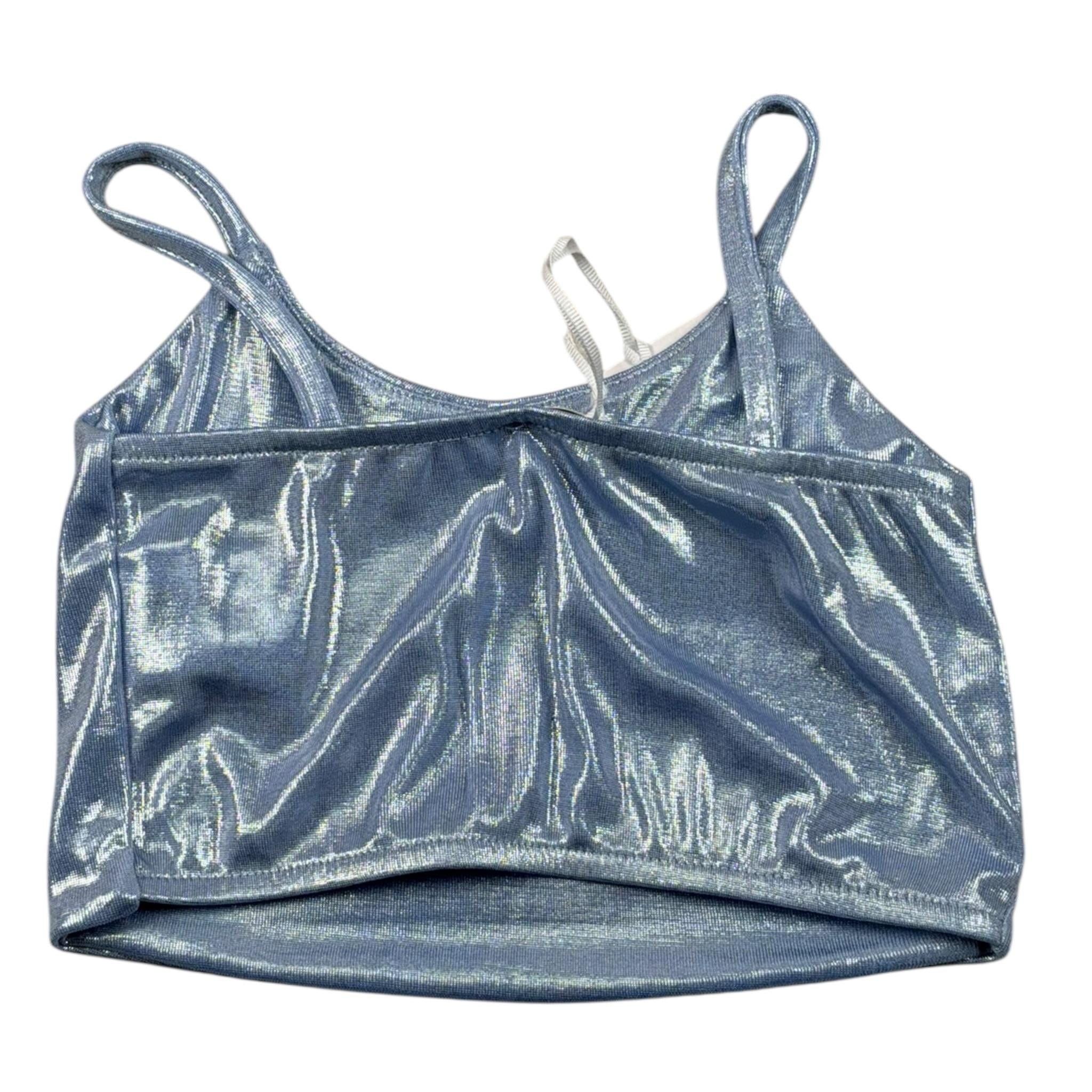 Lu Lu By Miss Grant Top tinta unita con Bretelle Azzurro per Bambina LL2474 AZZURRO LU LU BY MISS GRANT 