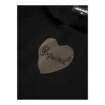 DSQUARED2 felpa tinta unita con cappuccio e stampa Nero per Bambina DQ2581X NERO DSQUARED2 