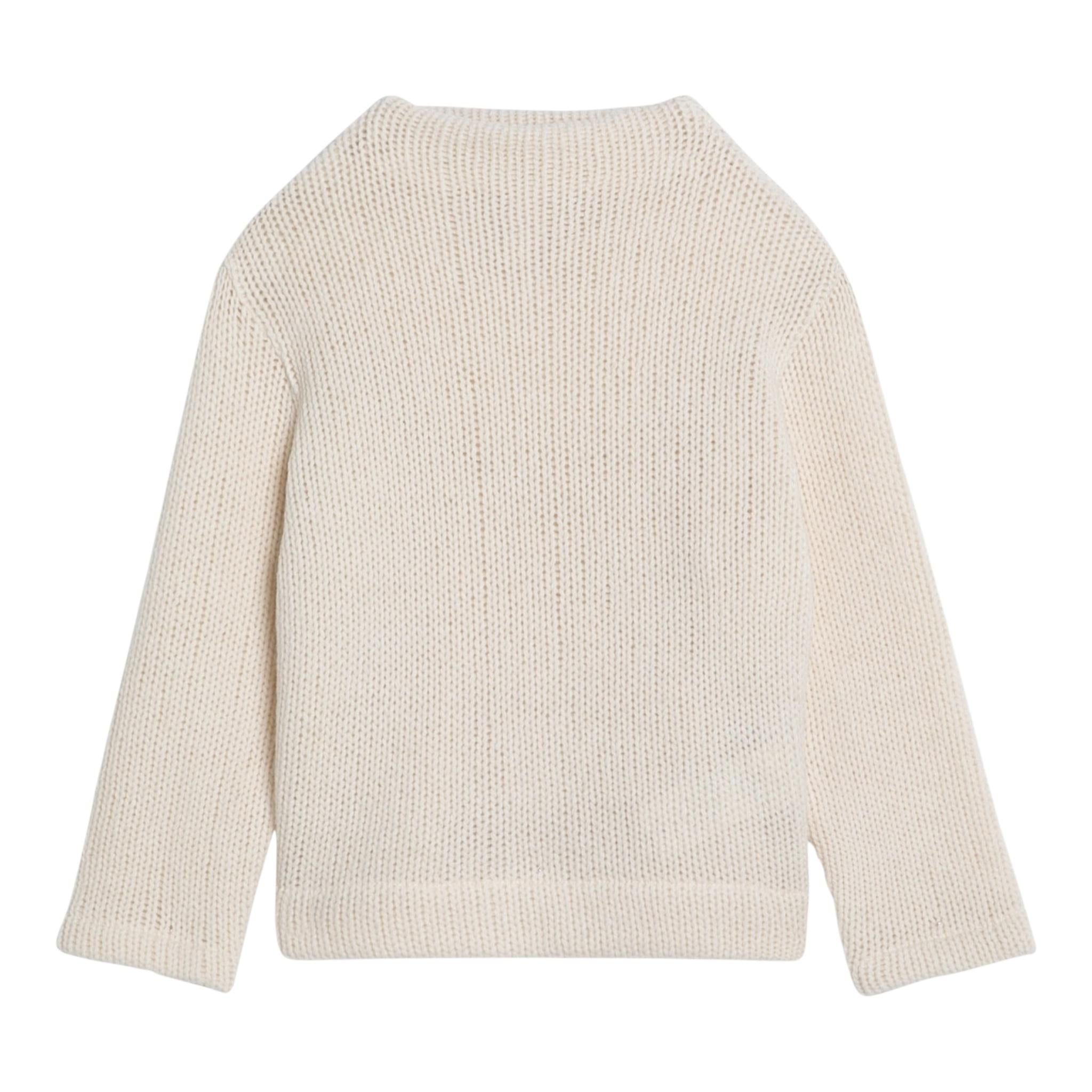 DOU DOU maglia mezzo collo tinta unita Panna per Bambino DV9A10X PANNA DOU DOU 