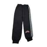 Sprayground Pantalone Modello Tuta con Profili In Contrasto per Bambino SOY267BLK NERO SPRAYGROUND 