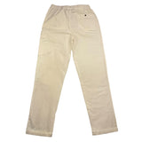 C.P. COMPANY pantalone tinta unita cn camoscio con elastico in vita Panna per Bambino CUP00IX PANNA C.P. COMPANY 